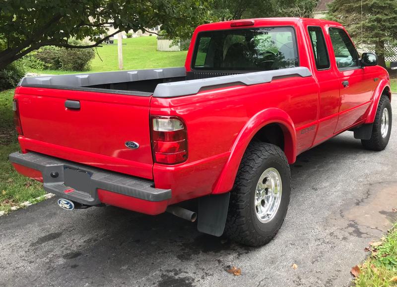 Ranger EDGE rail caps